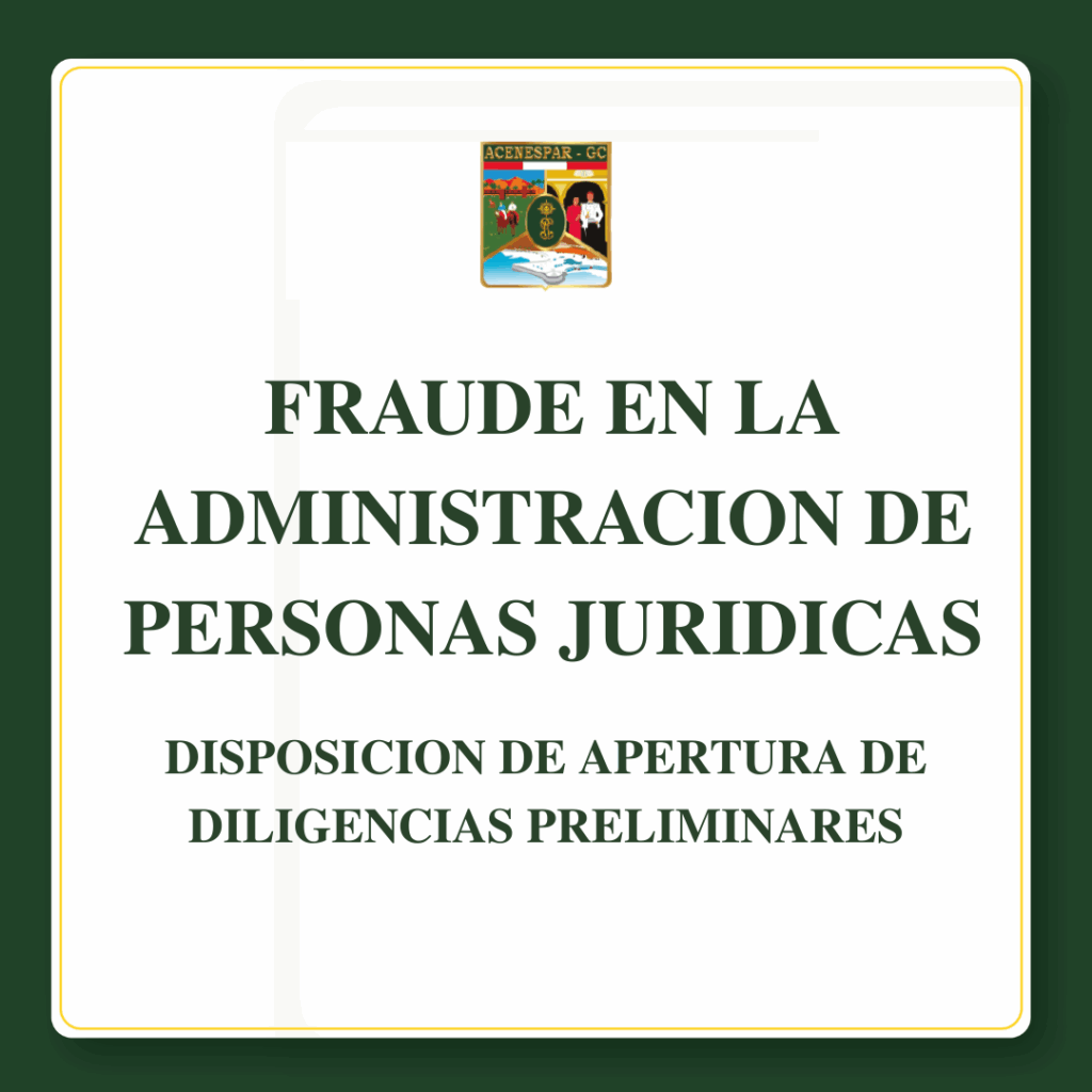 FRAUDE EN LA ADMINISTRACION DE PERSONAS JURIDICAS